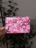 Pink Bape Card Holder