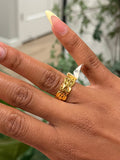 24k Nugget Ring