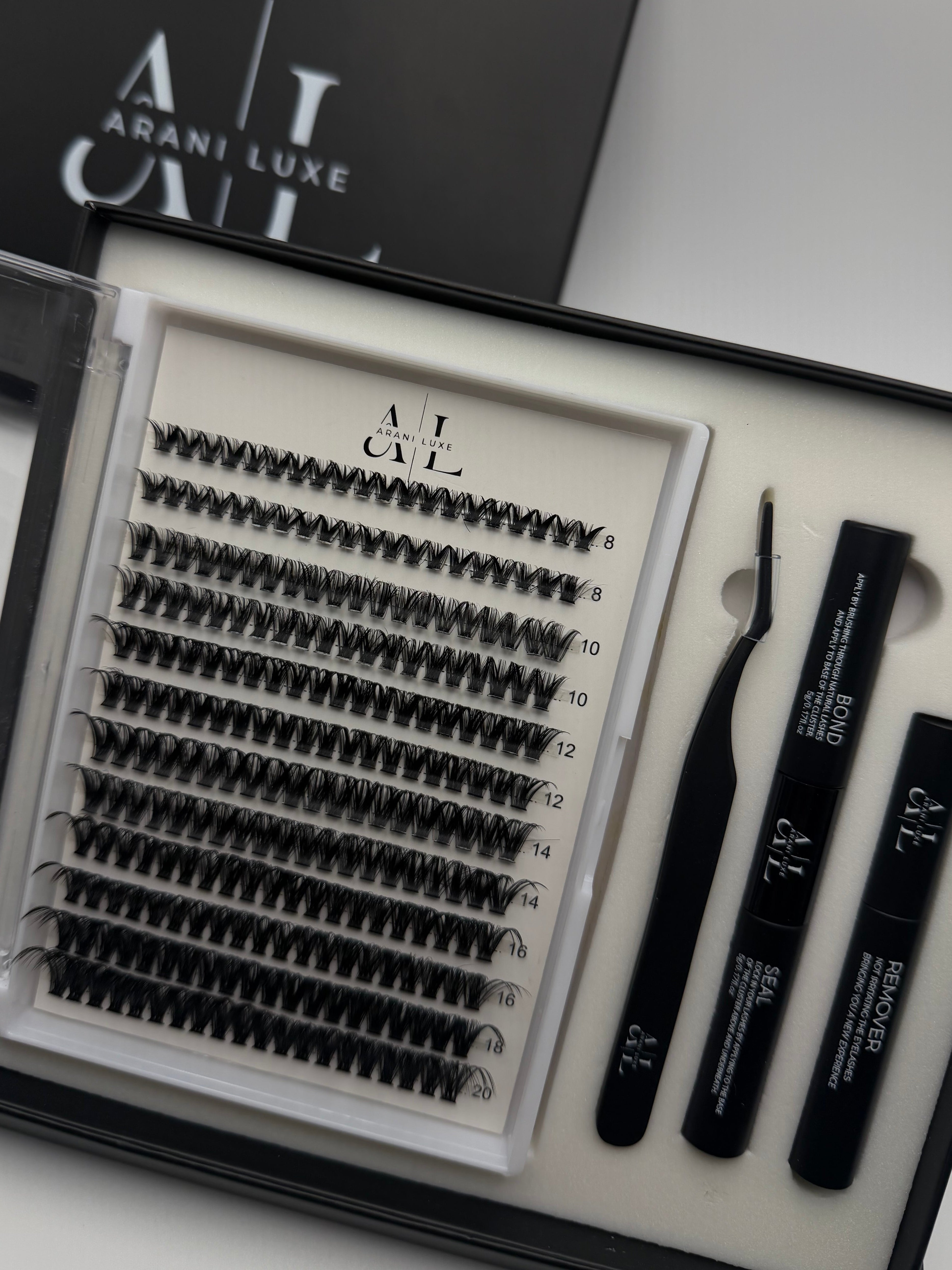 Full volume lash clusters kits