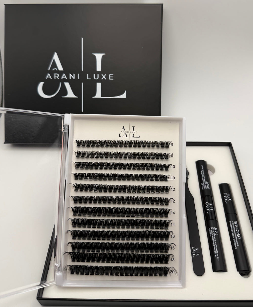 Mega volume lash clusters kit