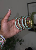 Baby blue bangle