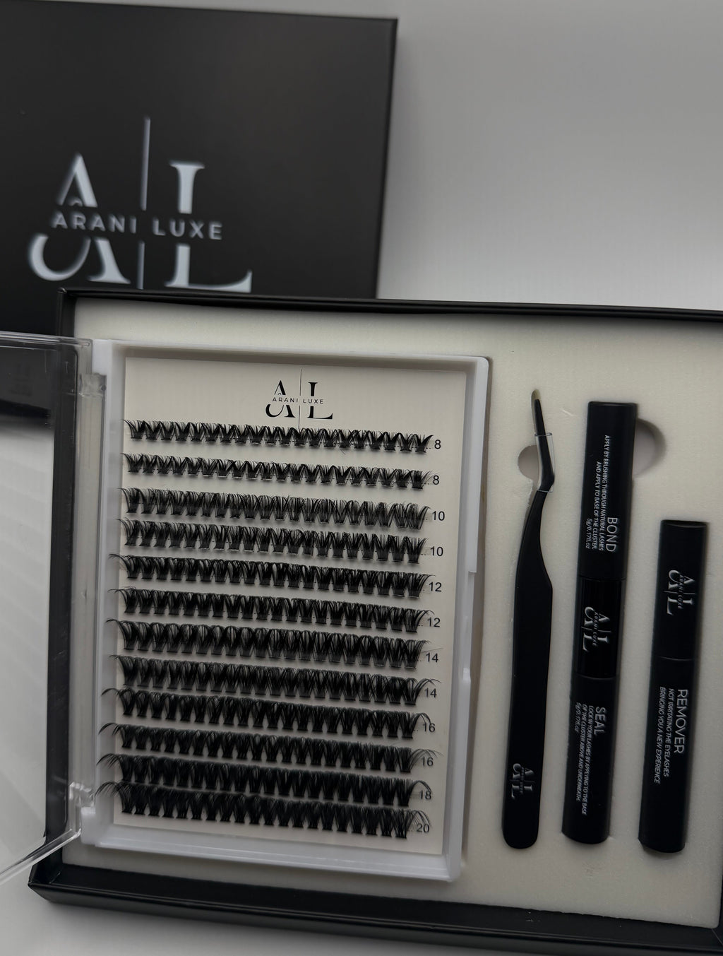 Full volume lash clusters kits