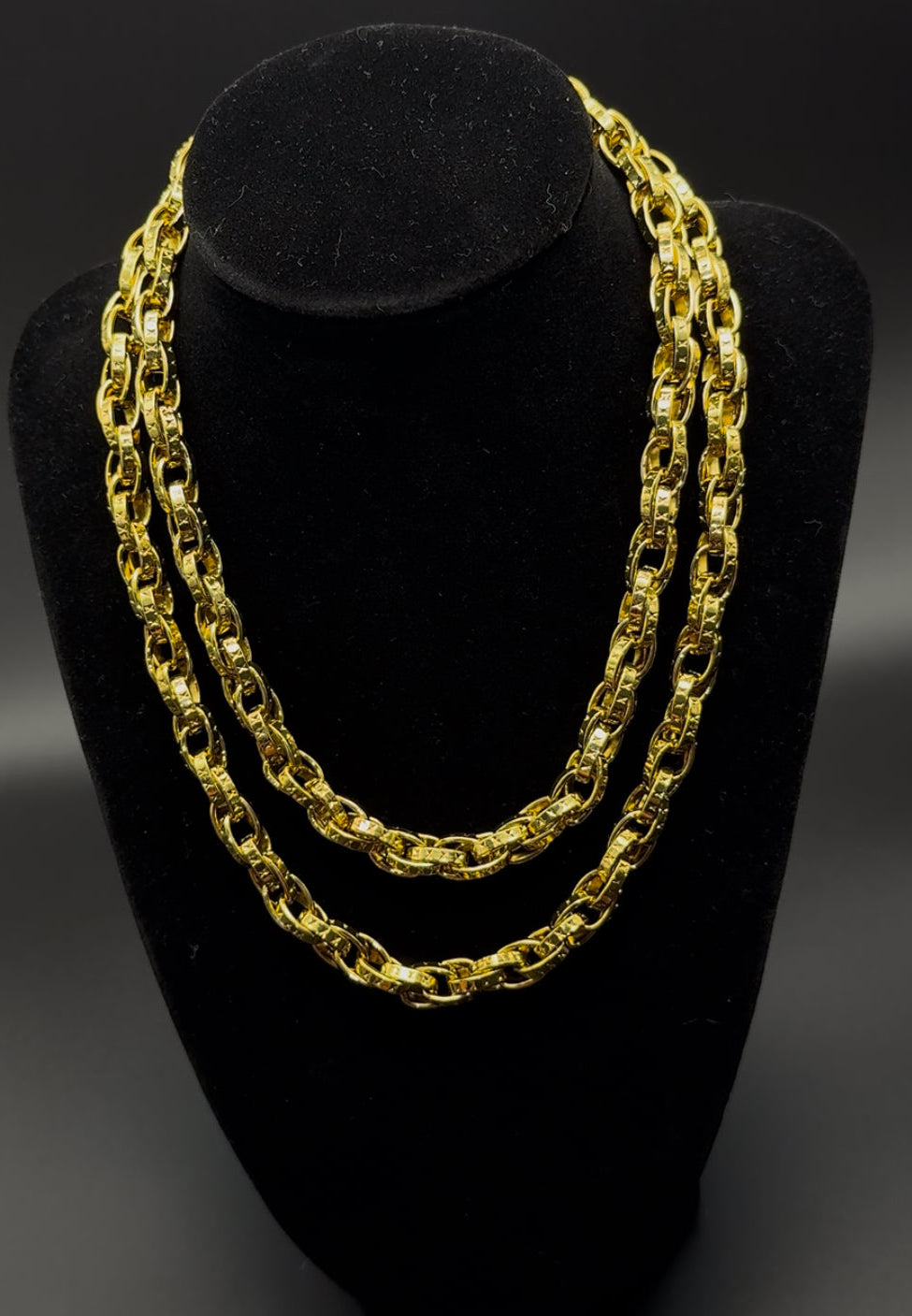 18k gold plated Vintage lore necklace