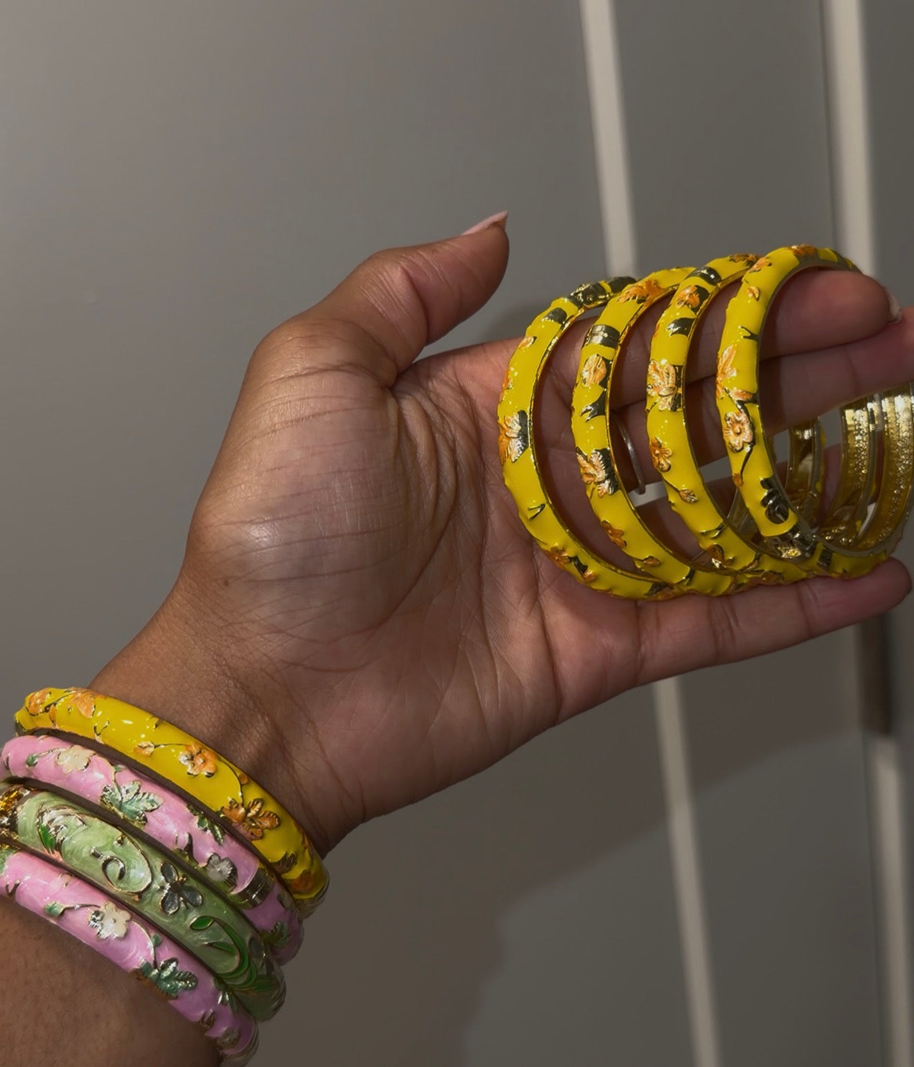 Yellow bangle