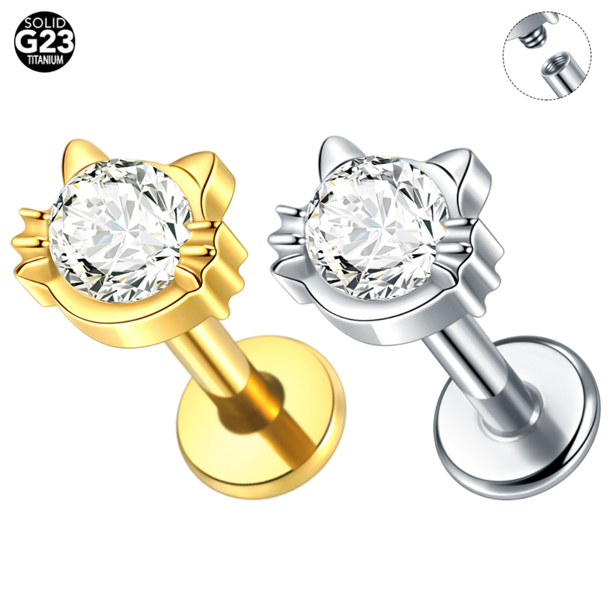 Hello Kitty Single Stud