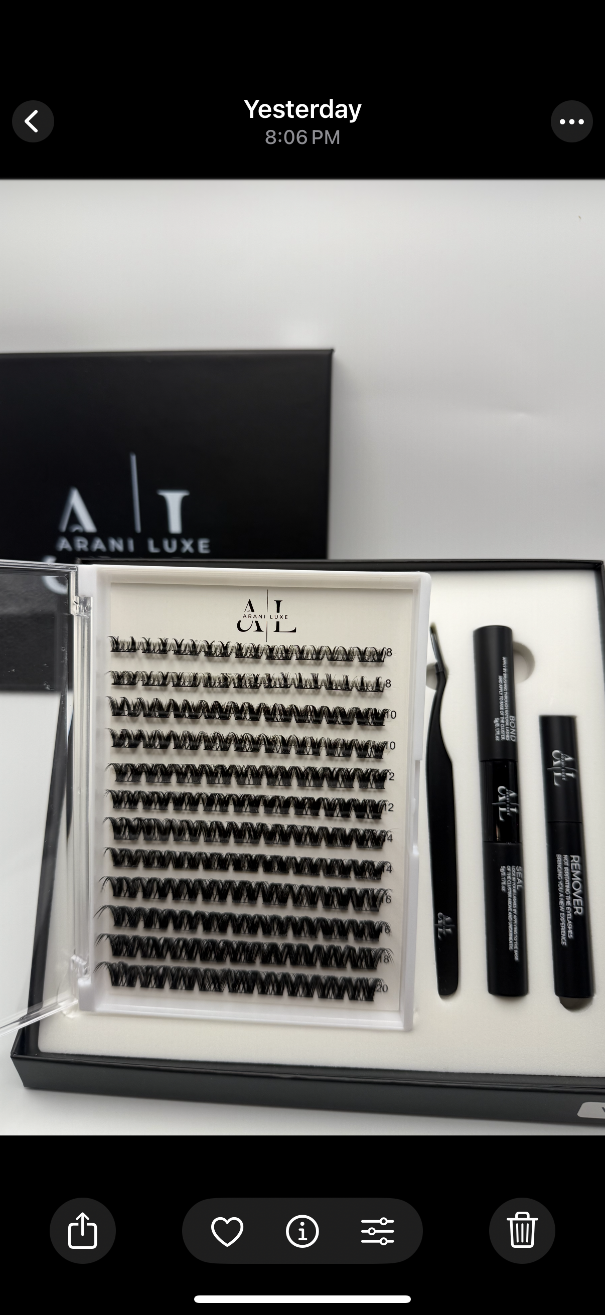 Light Wispy Lash Clusters